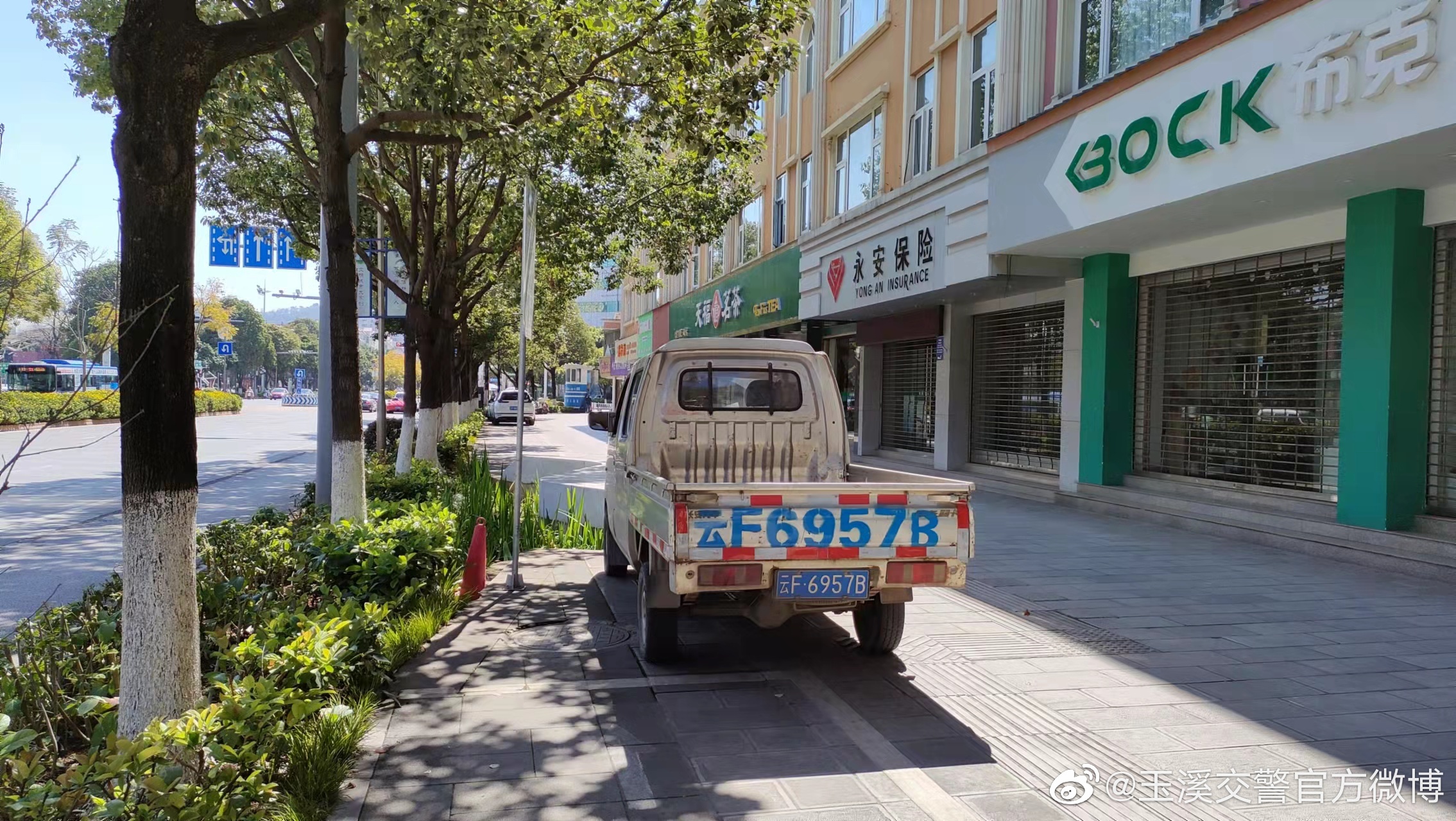 玉溪交警官方微博
