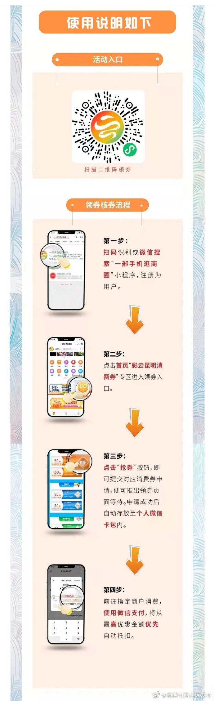“昆明市西山区发布”微博