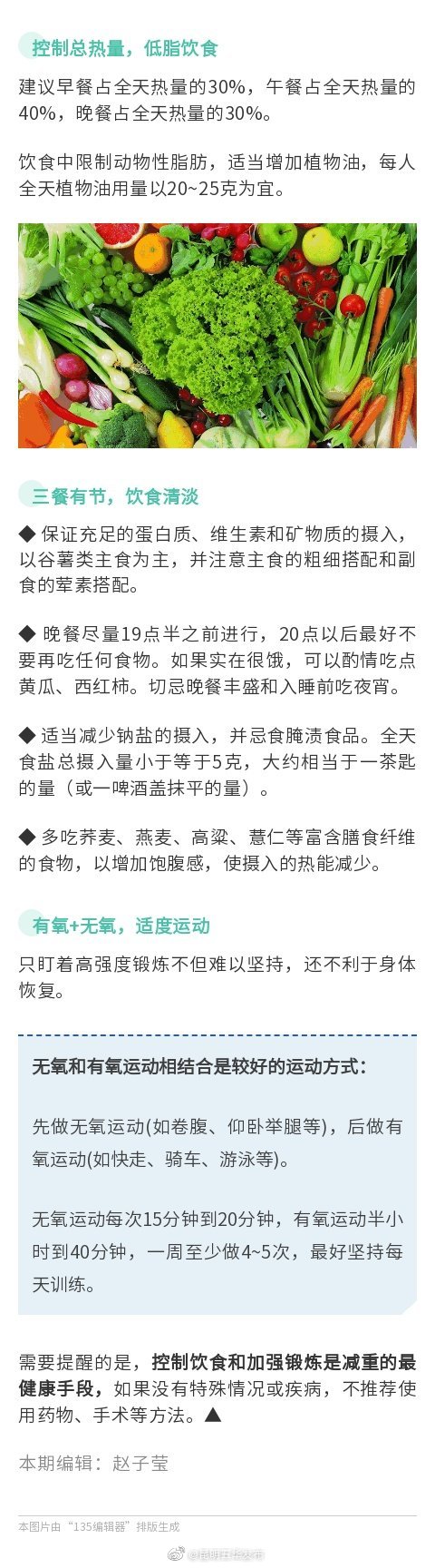 世卫推荐的最佳减肥速度