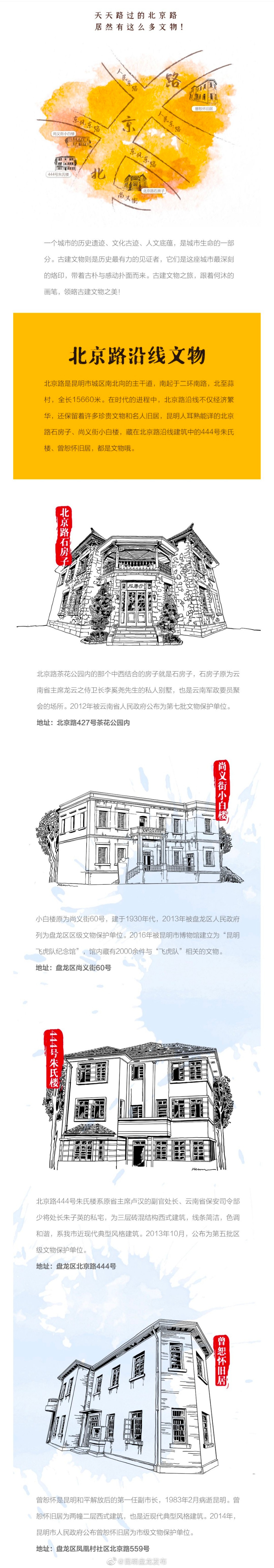 北京路沿线文物