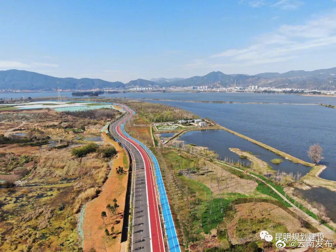 新进展！滇池绿道环草海段和海埂公园至三个半岛段本月底前贯通