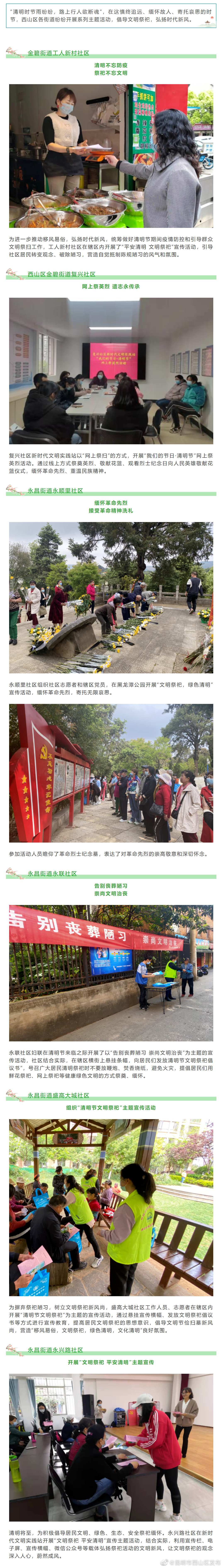 昆明市西山区发布