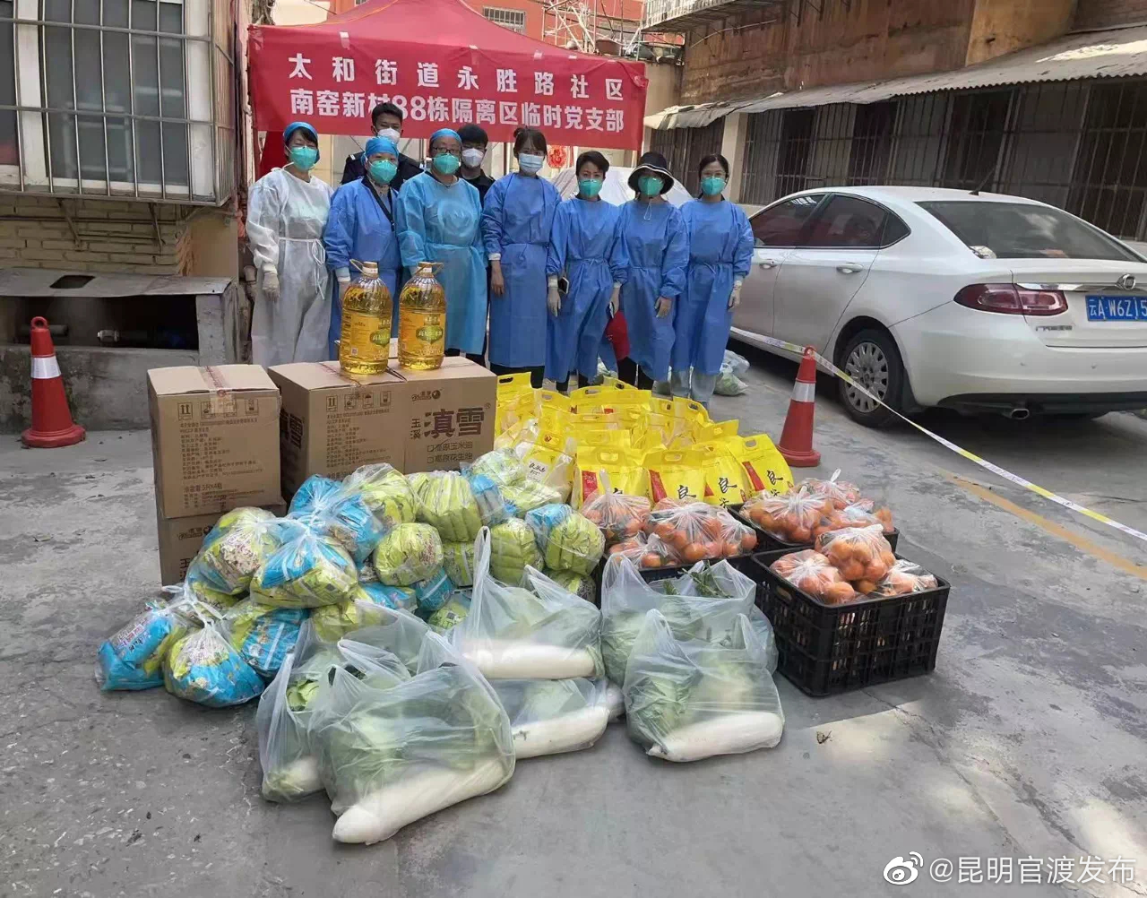 “昆明官渡发布”微博