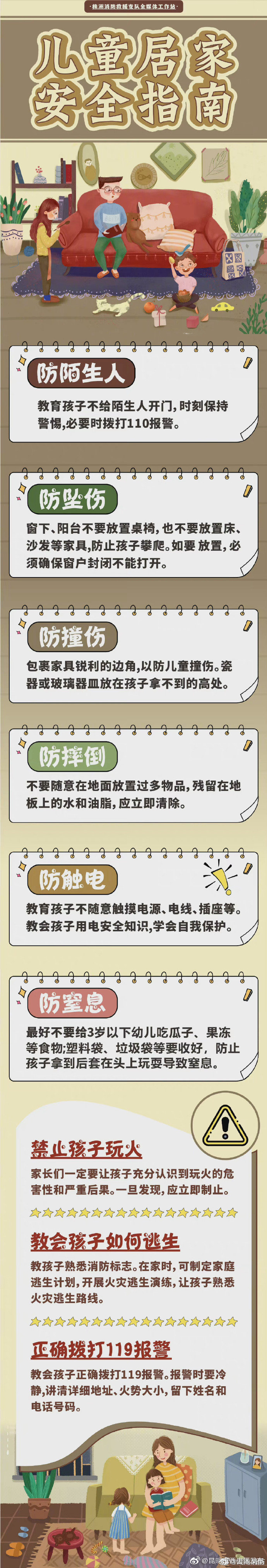 家长注意！家里的潜在危险可能伤害孩子