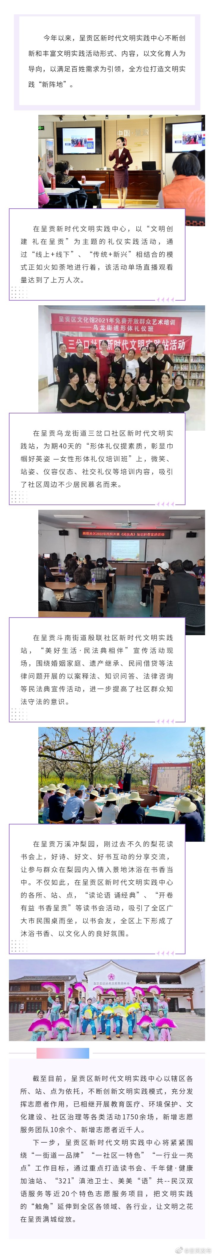 呈贡区新时代文明实践活动百花齐放 点亮群众新生活