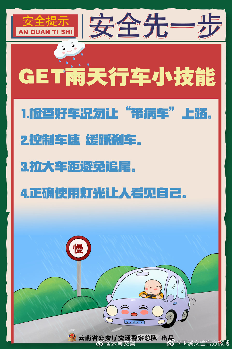 玉溪交警官方微博