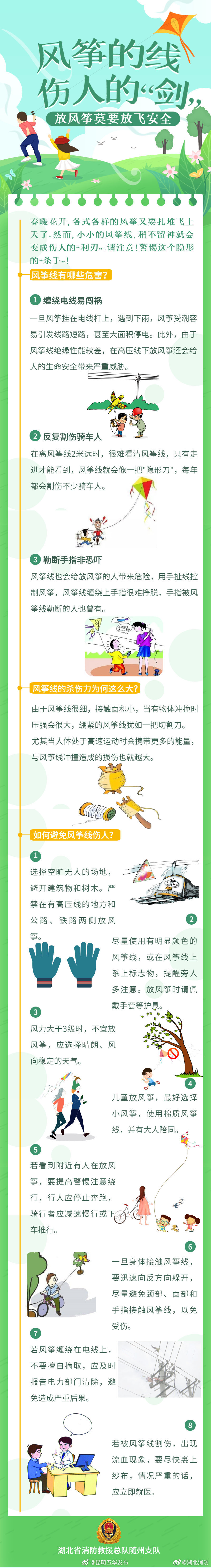 风筝的线，伤人的“剑” 