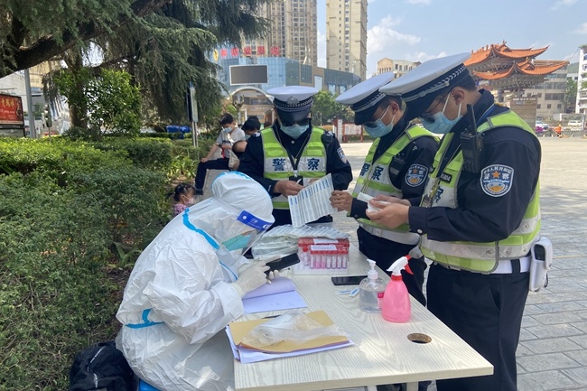 文山市交警大队微博