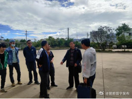 昆明市应急局第三执法组到晋宁区开展集中执法检查 