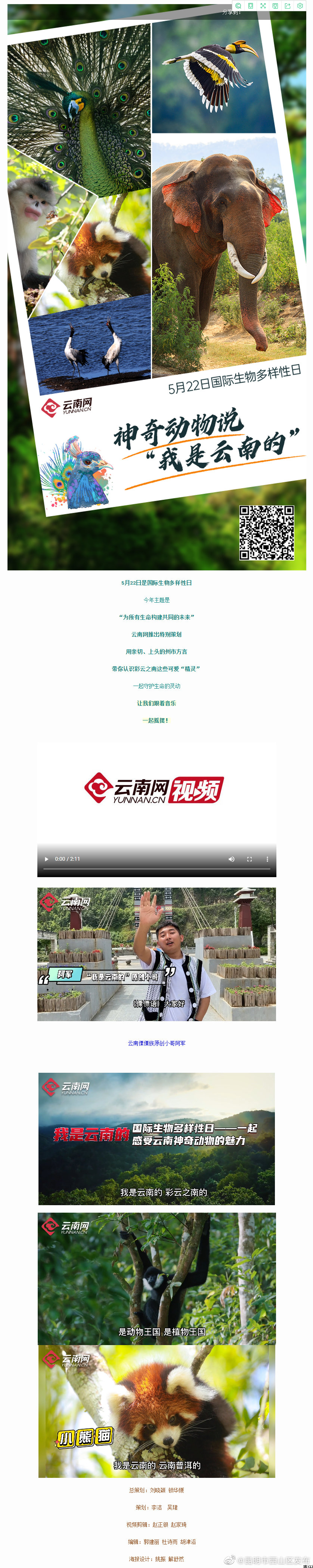 神奇动物说“我是云南的”