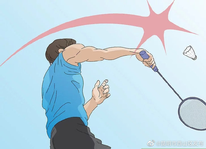 颈椎不好多打打羽毛球