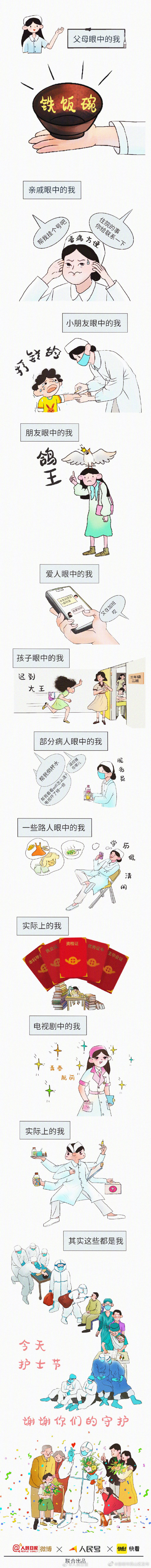 不同人眼中的护士是什么样