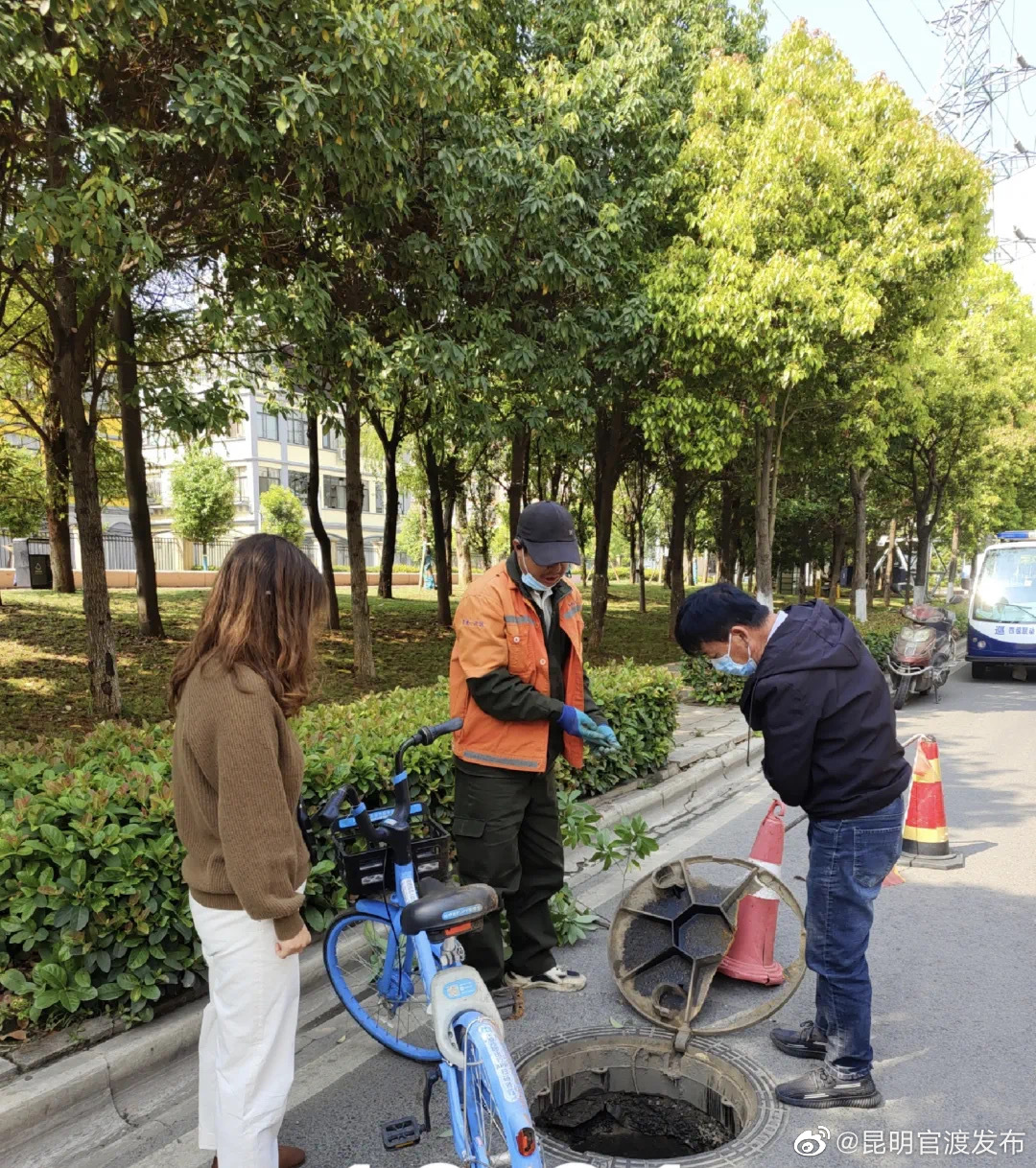 “昆明官渡发布”微博