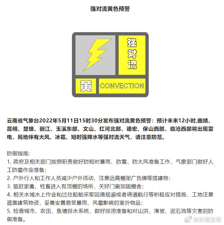 “云南发布”微博