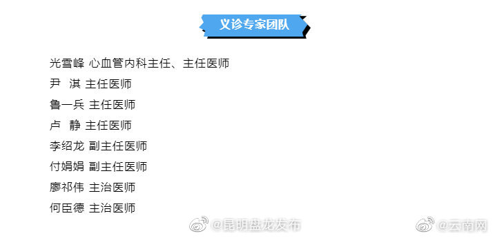 可以心动，但不要心房颤动！今早昆明市延安医院房颤日义诊开始啦