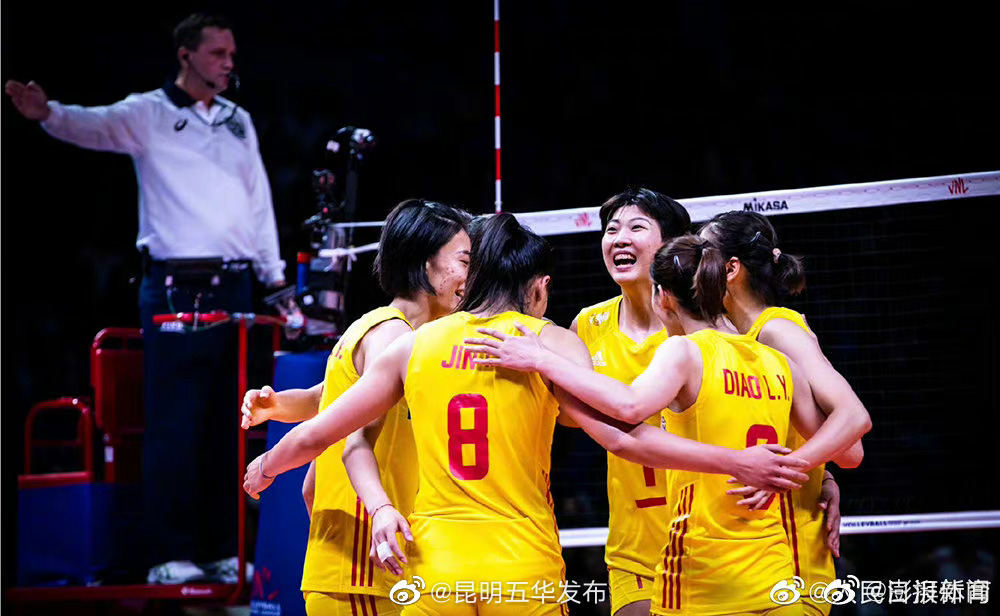 世联赛两连胜，中国女排3比1战胜土耳其