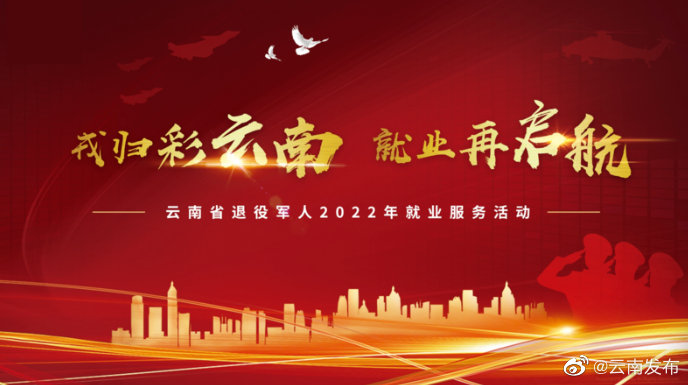 160余家用人单位，6000余个招聘岗位！别错过云南省退役军人专场招聘会