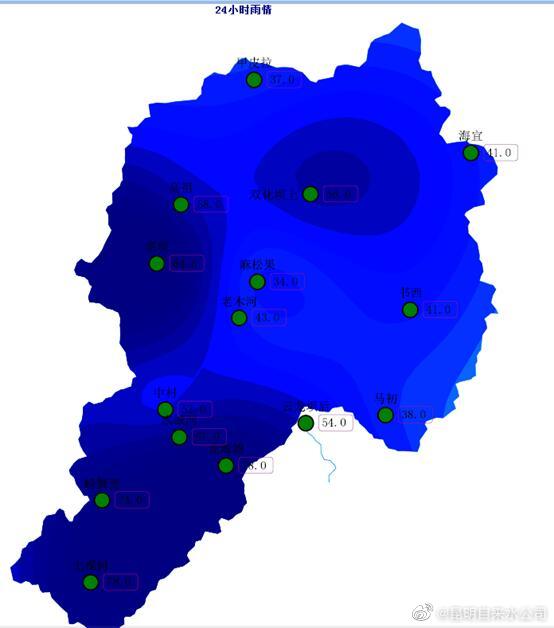 昆水集团云龙、双化两座水库迎来今年入汛以来最大降水