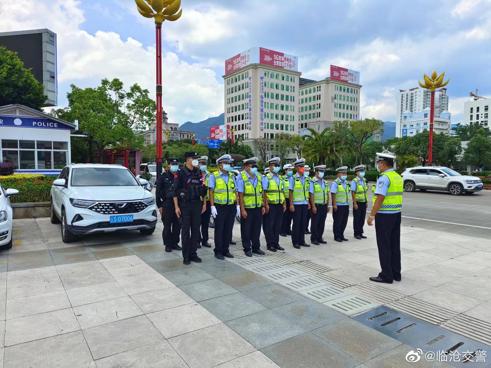 临沧交警微博