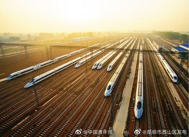 我国高铁里程达4万公里 通达93%的50万人口以上城市