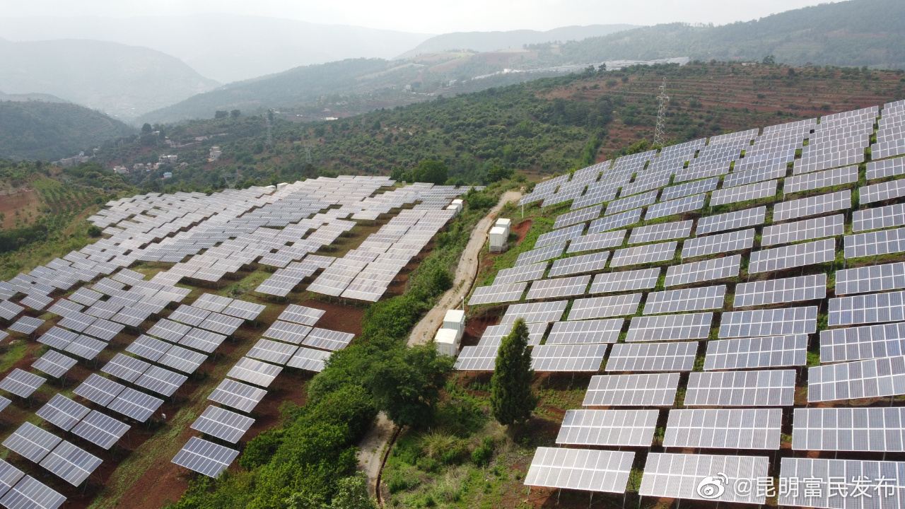 富民：“农光互补”成为照亮群众增收的“致富路”