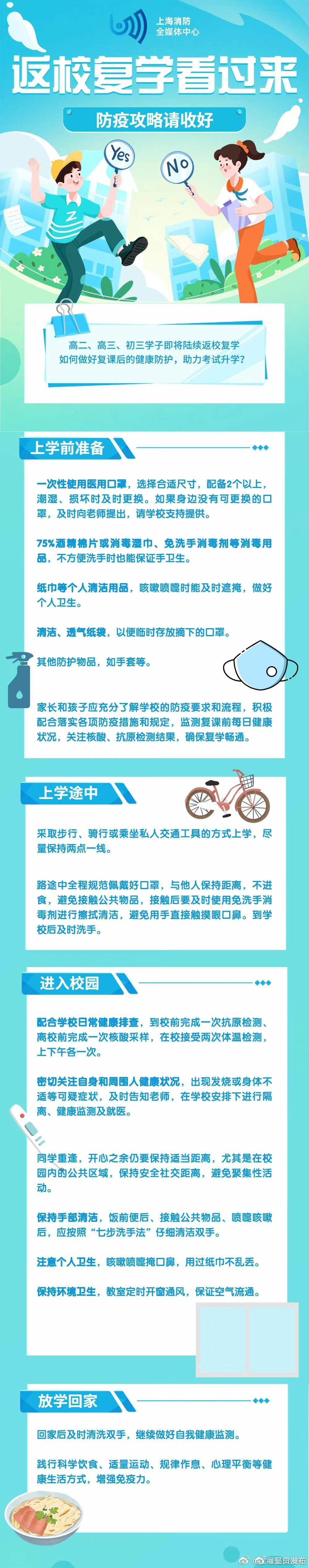 返校复学防疫攻略