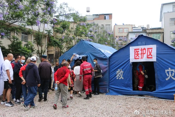 “昆明官渡发布”微博