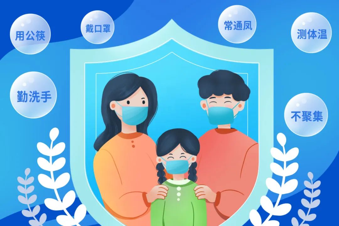 【新型冠状病毒科普知识】公众居家期间，健康防护有哪些注意事项？