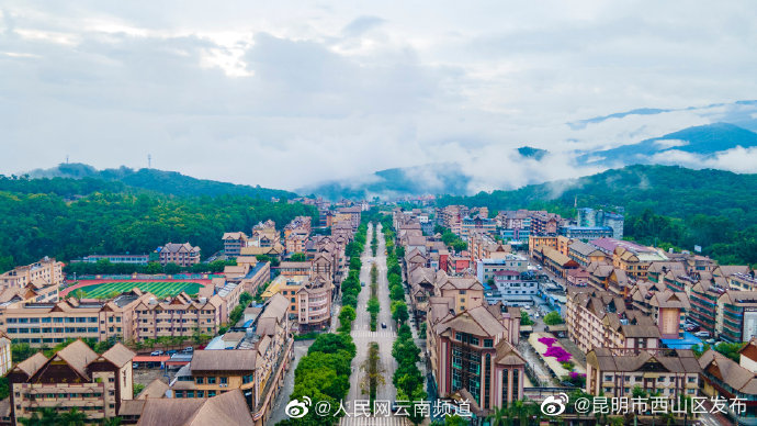 昆明市西山区发布