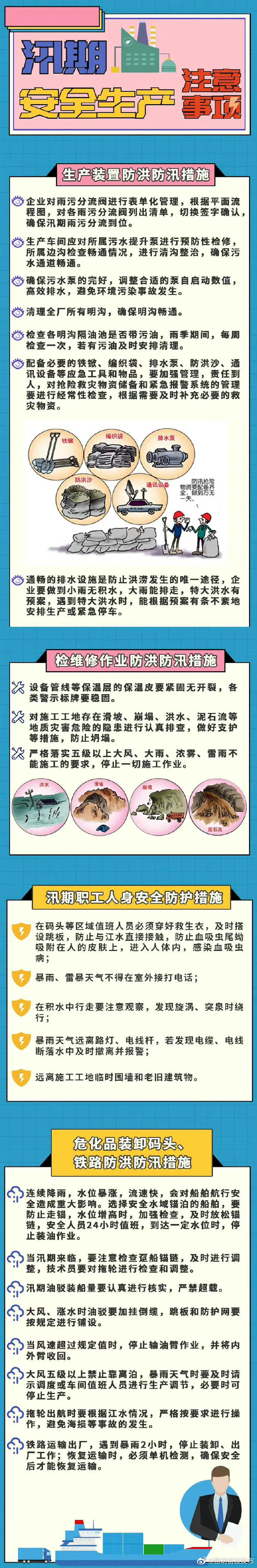 汛期安全生产注意事项，企业需留意