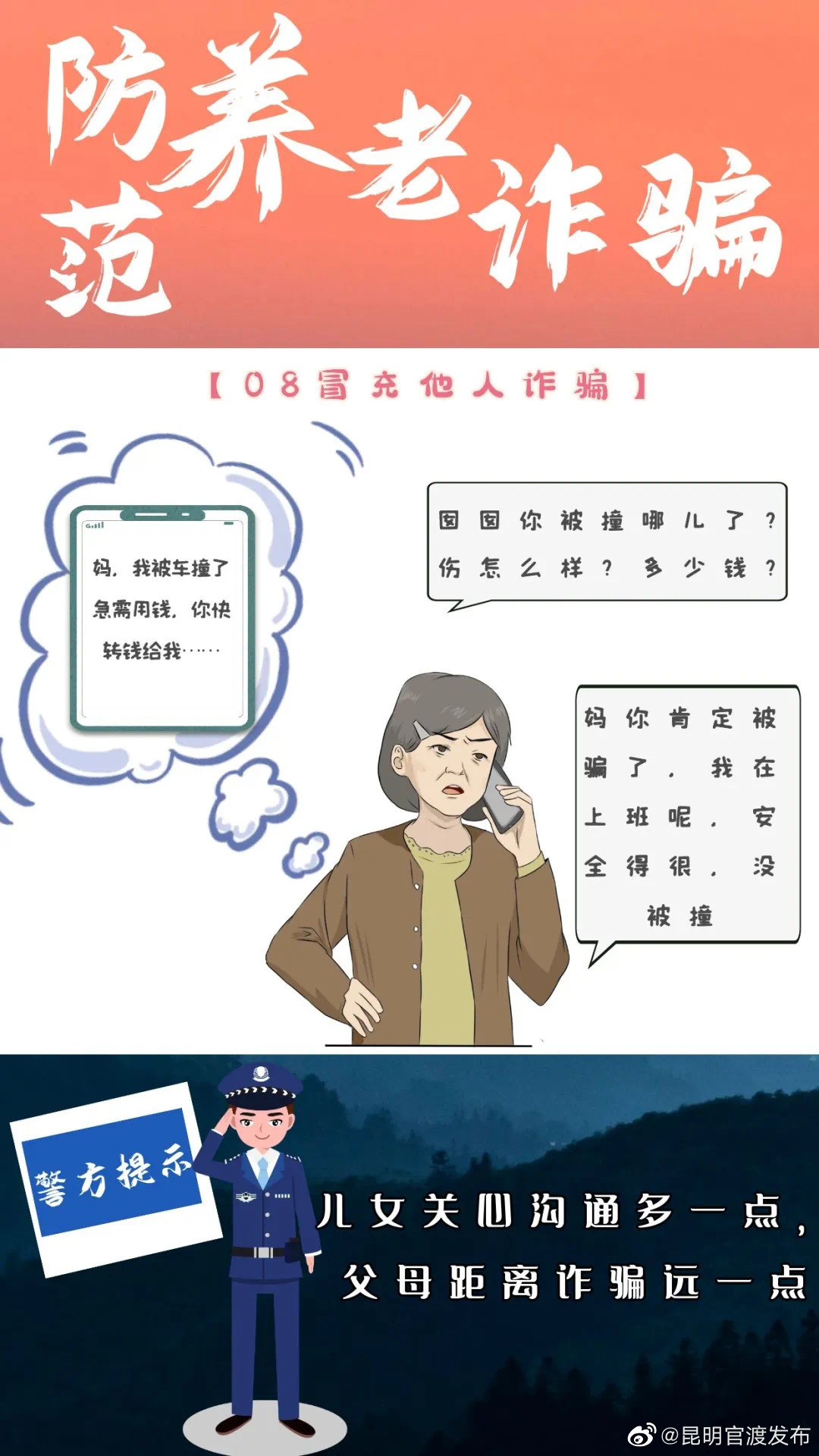 “昆明官渡发布”微博