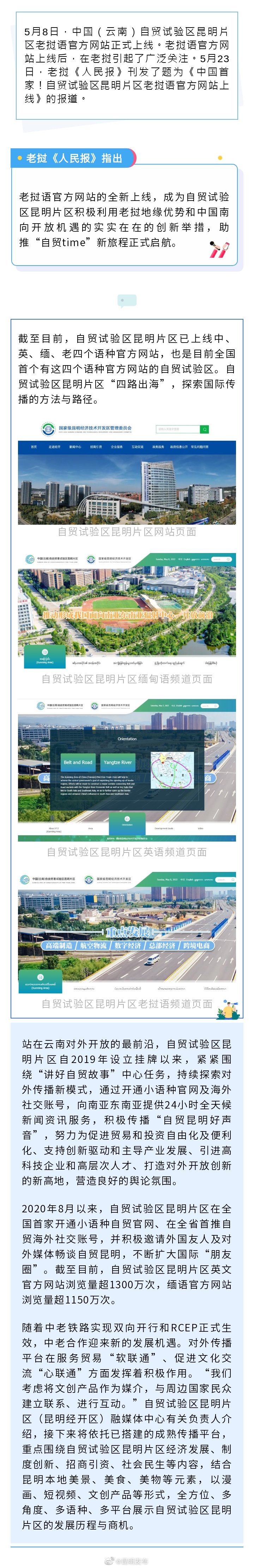 全国首家！自贸试验区昆明片区这样“四路出海”