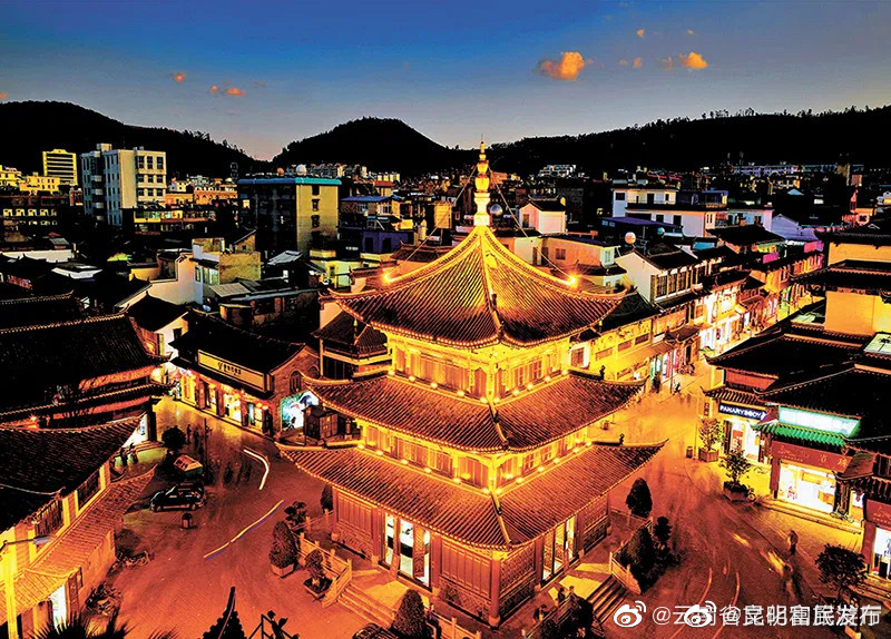 “昆明富民发布”微博