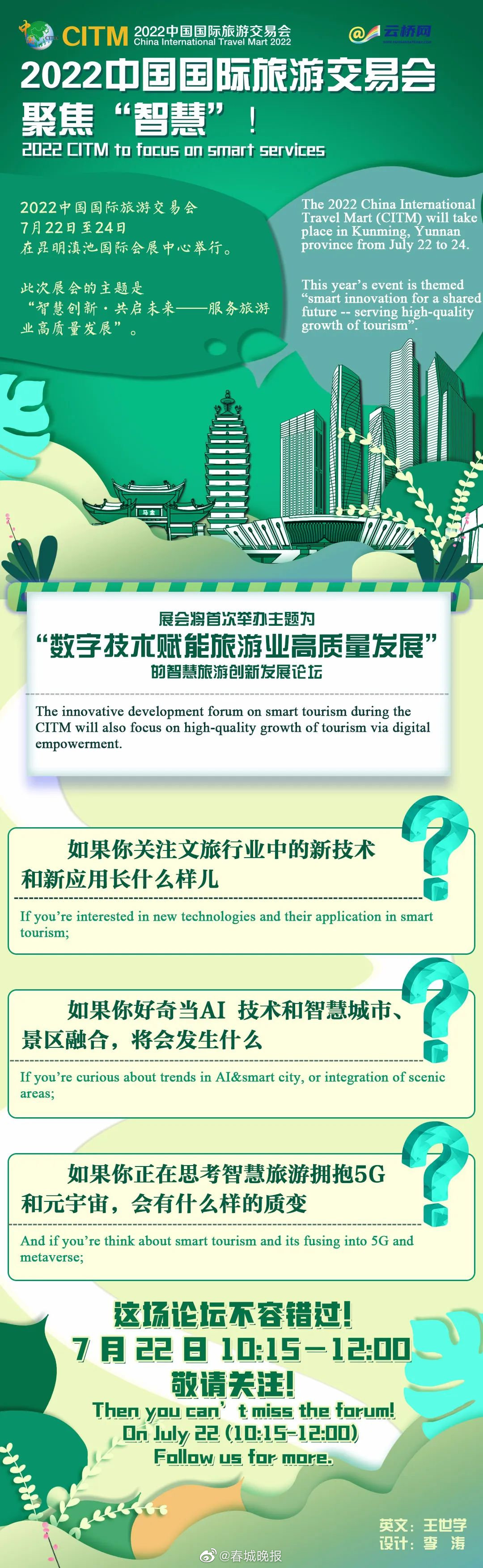 2022中国国际旅游交易会｜ 5G、元宇宙、AI……聚焦“智慧”！