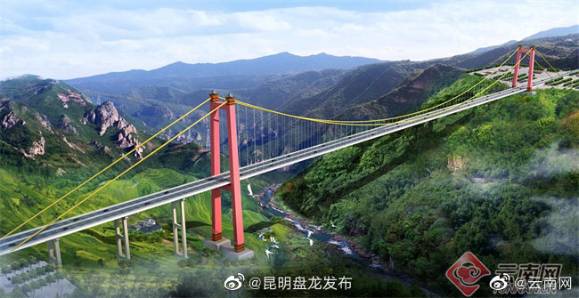 永大高速江底河特大桥首片钢箱梁成功架设