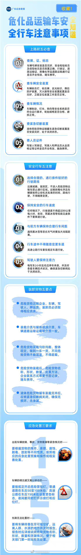 天气炎热，危化品运输安全注意这些