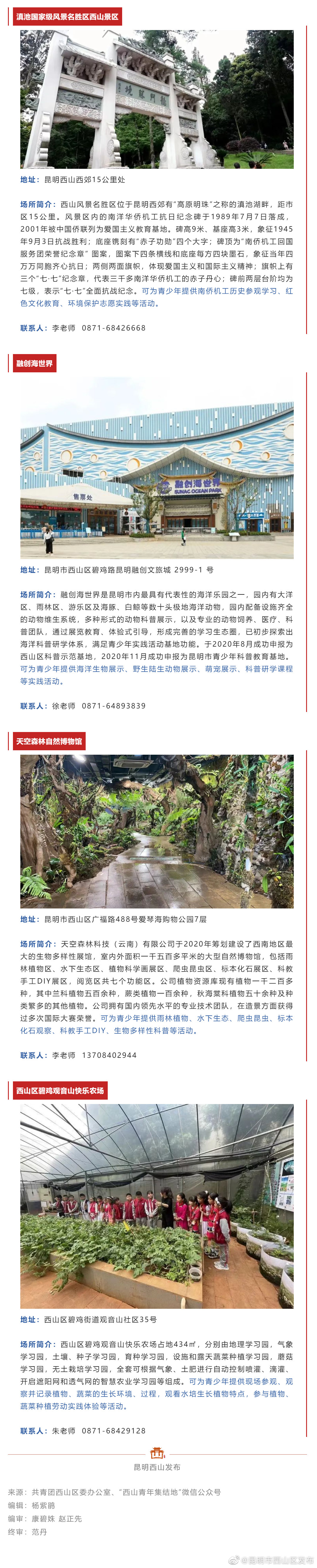 昆明市西山区发布