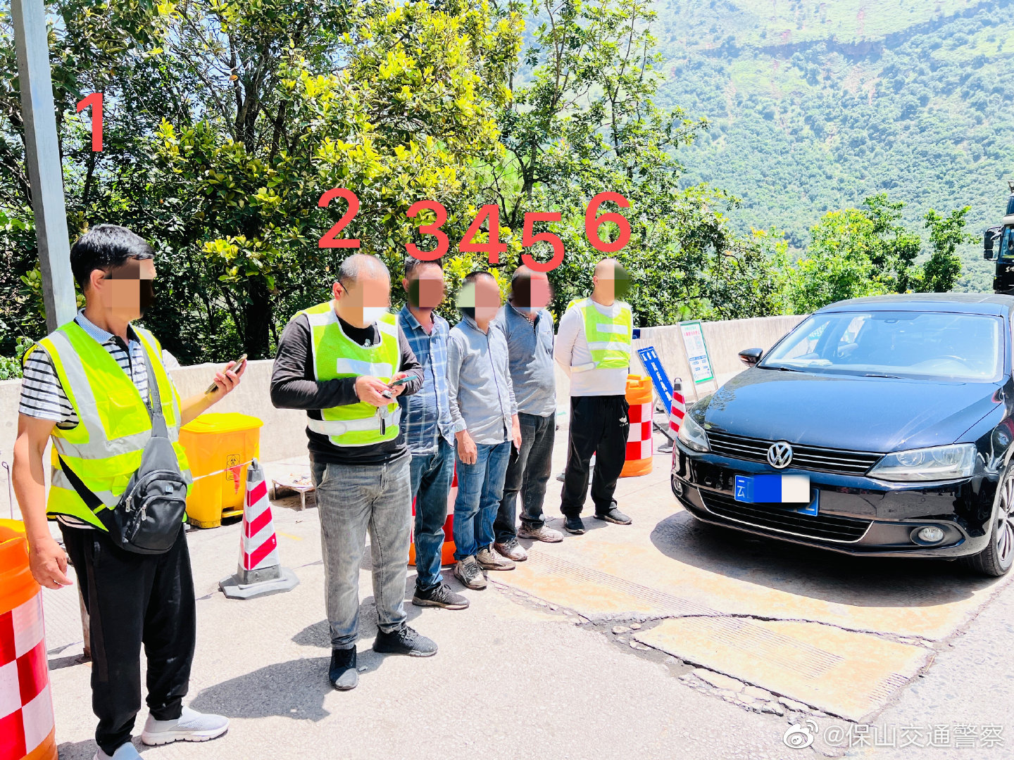 保山交通警察微博