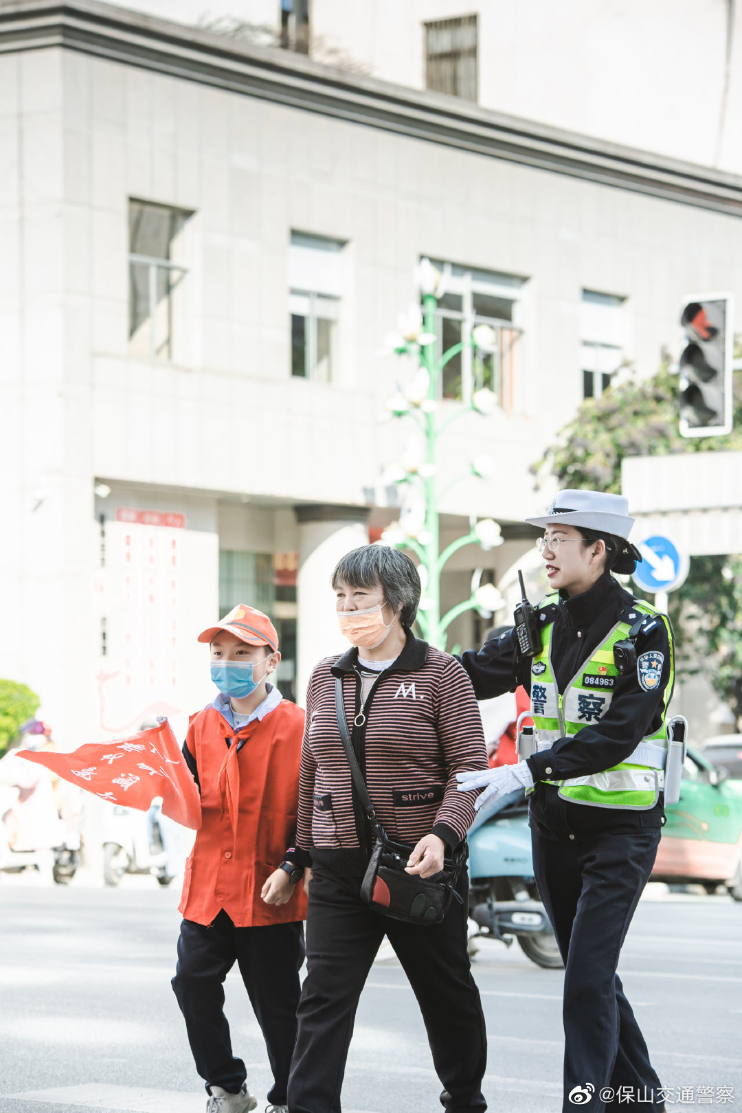 保山交通警察微博