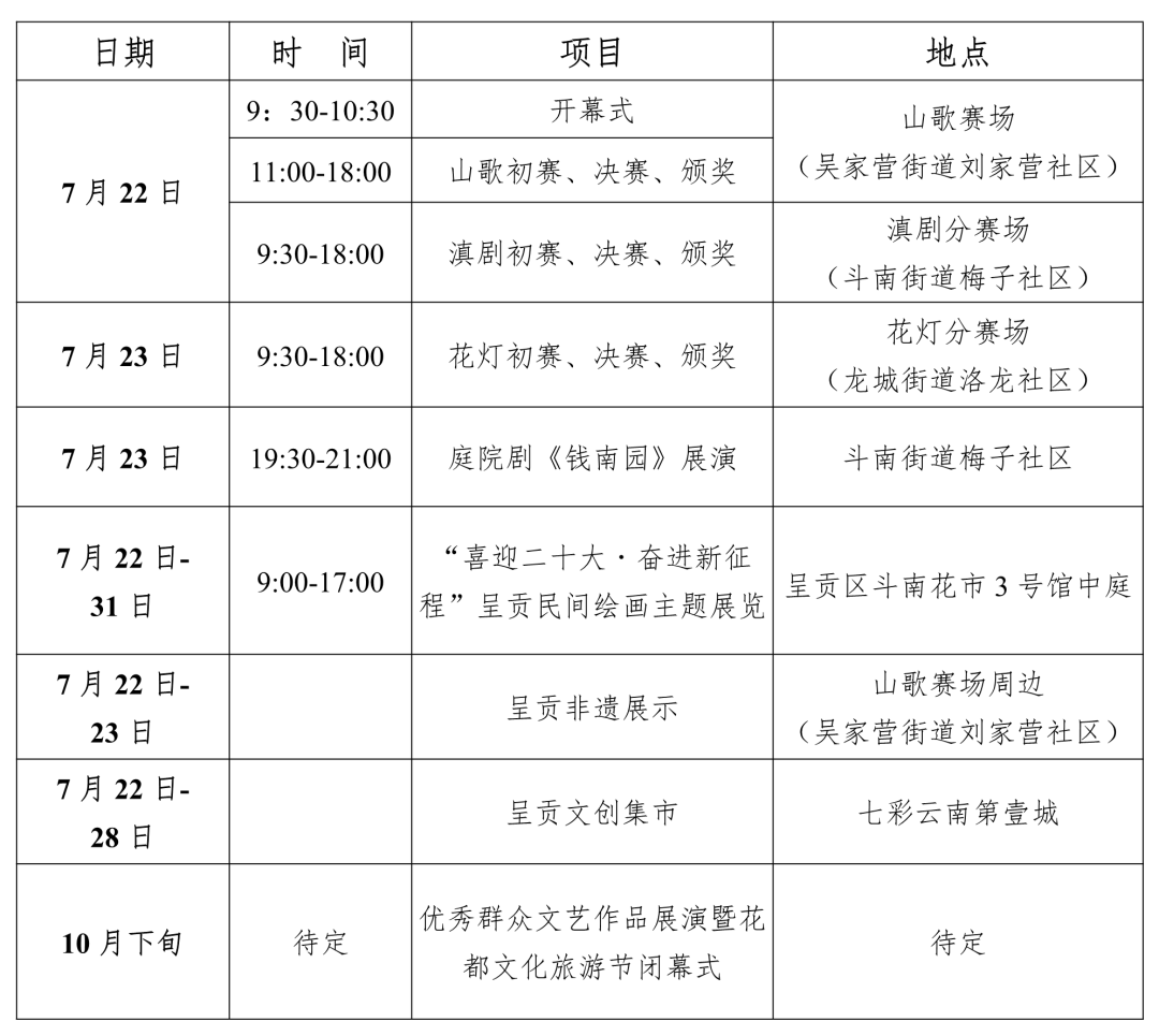 呈贡发布