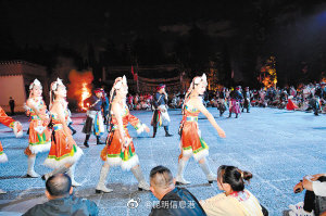 云南景区“夜游”热 近一周订单量较上一周增长300%