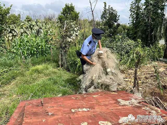 度假分局大渔派出所开展“十年禁渔”专项执法联合行动