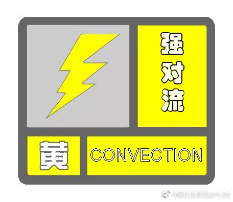 丽江市气象台2022年8月28日17时发布强对流黄色预警