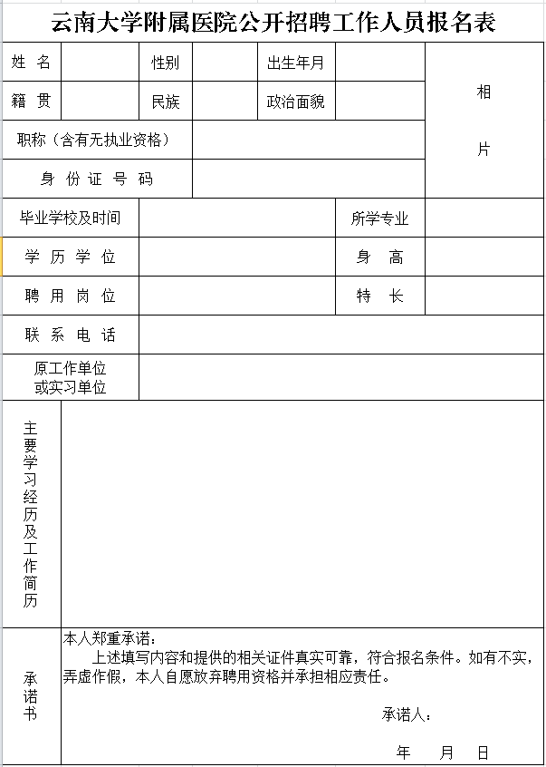 云南大学附属医院