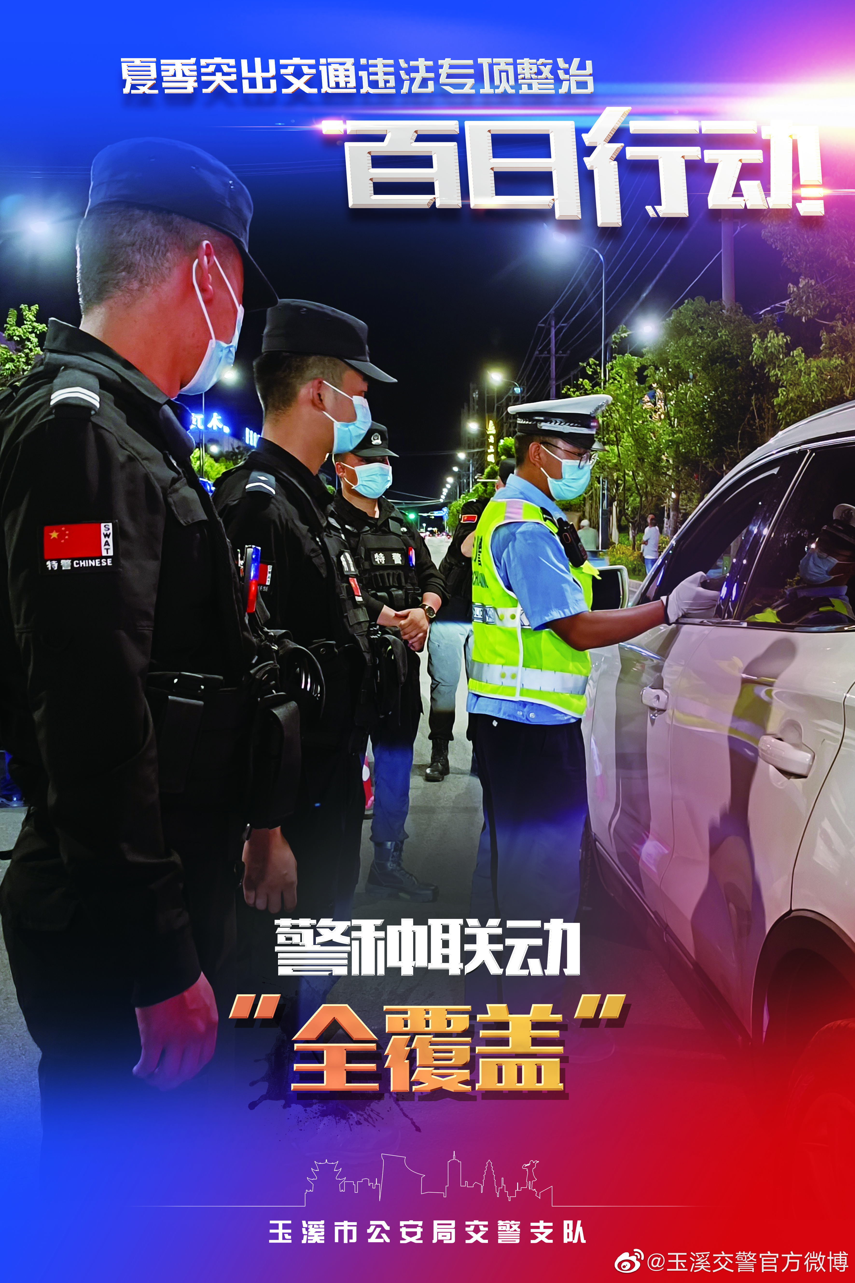 玉溪交警官方微博