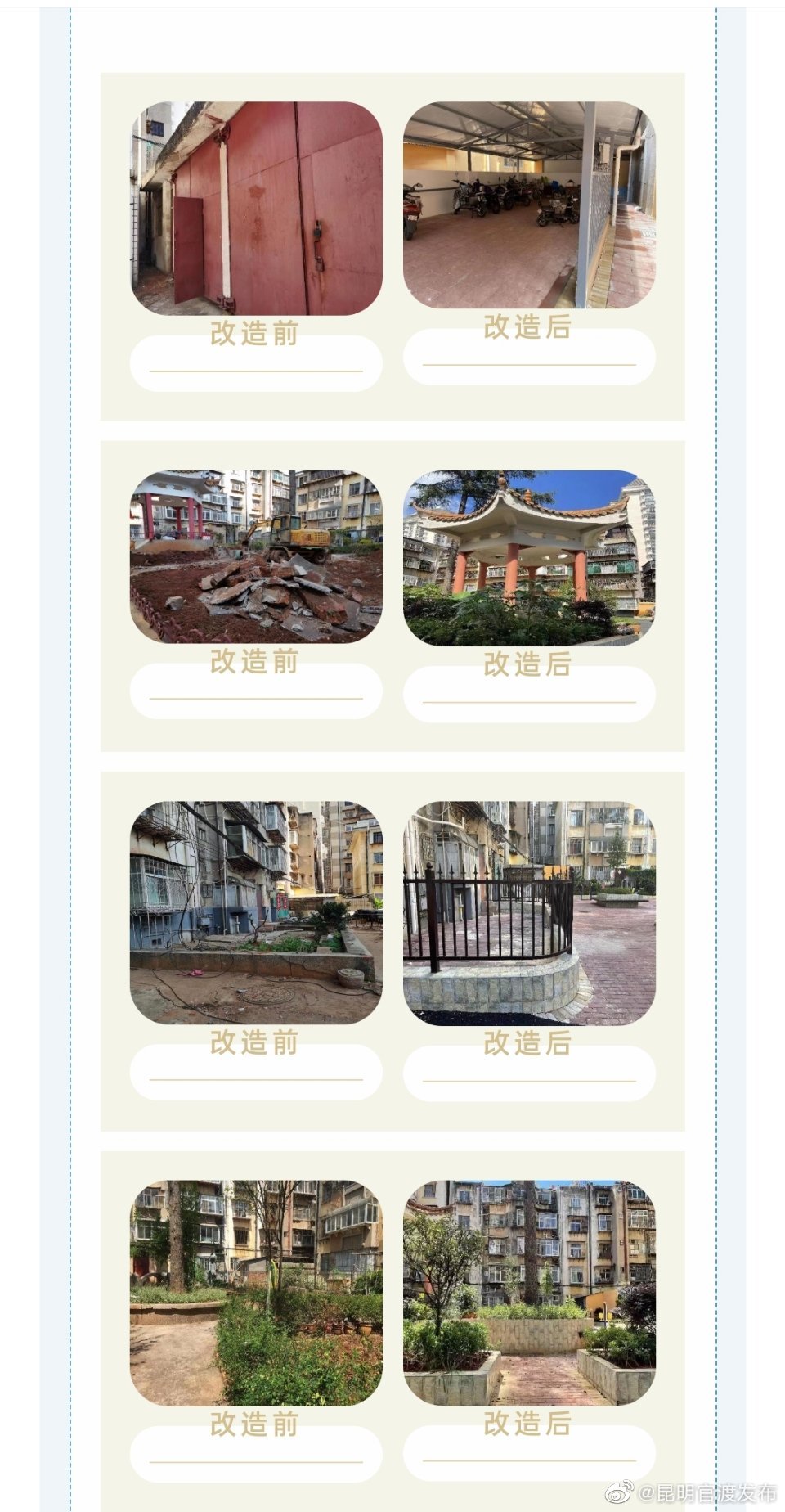 “昆明官渡发布”微博