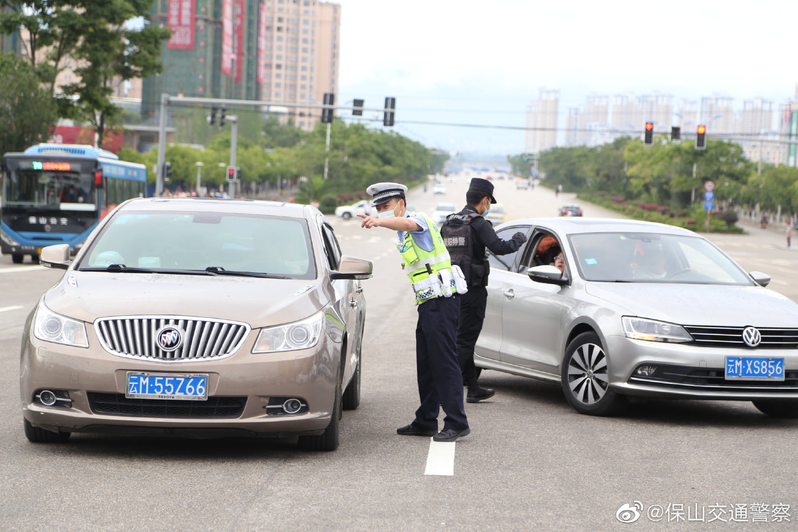 保山交通警察微博