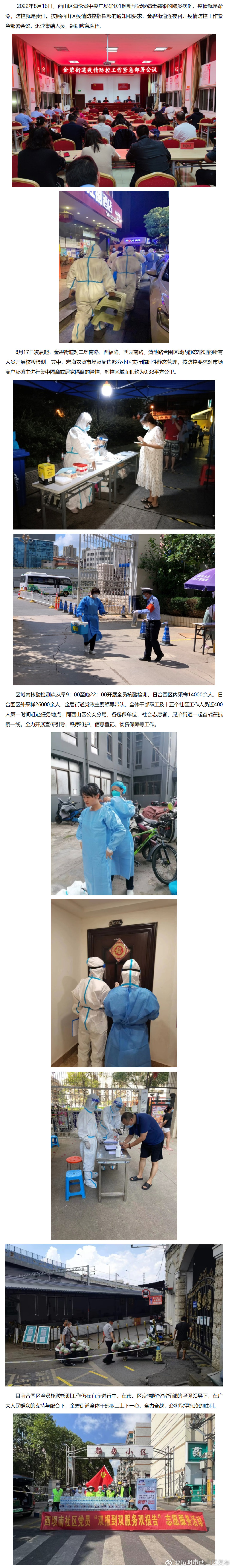 昆明市西山区发布