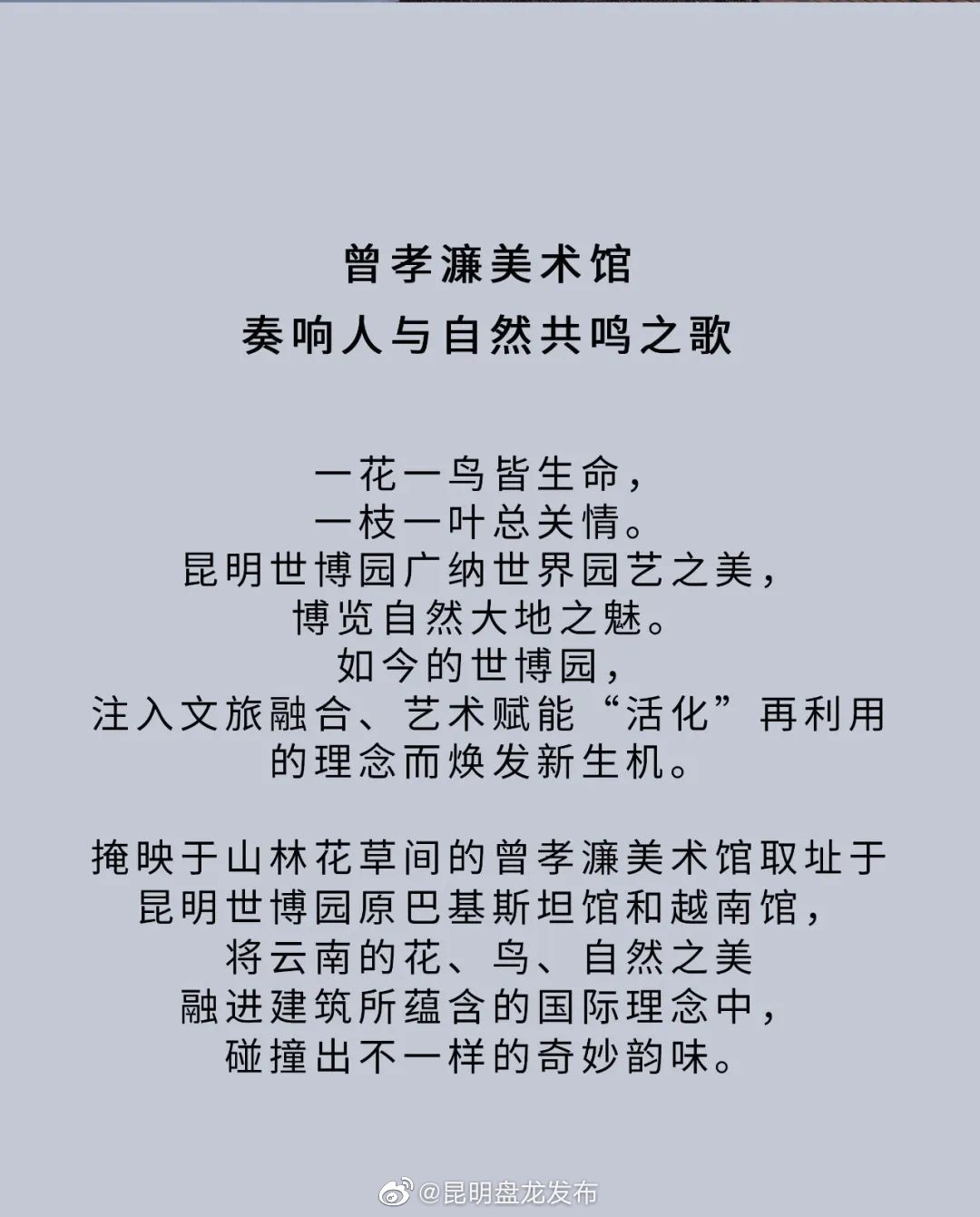 春城文脉｜曾孝濂美术馆： 奏响人与自然共鸣之歌
