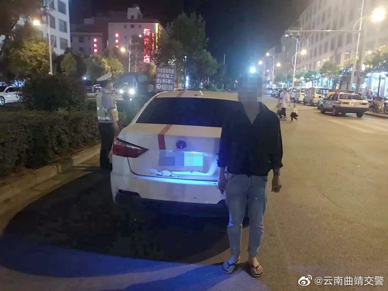 云南曲靖交警微博